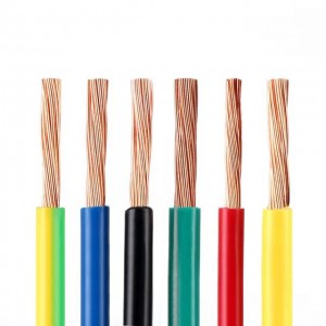 OEM Supply Insulated 450/750V Roll Copper/PVC China Electrical Wire PVC Cable Hot Sale BV
