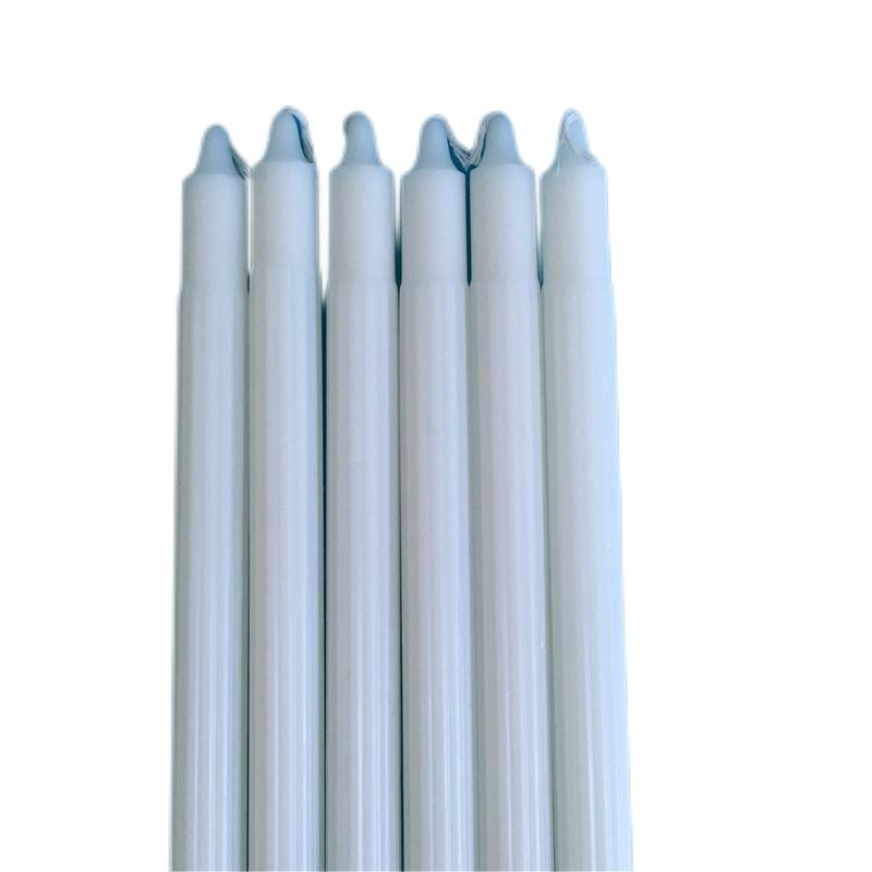 BG6S Super Fluted candle velas 400g polybag manufacturer twisted household candles