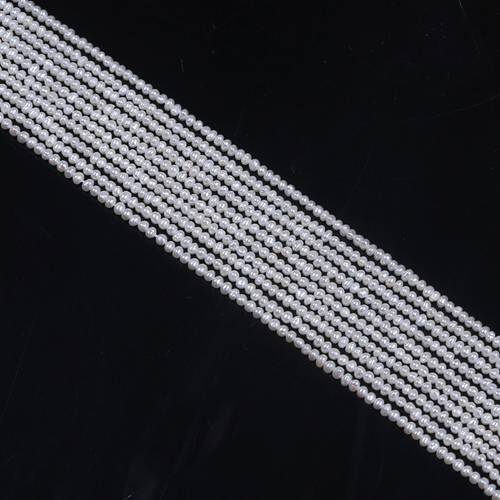 AAA 1.5mm-2mm Natural White Tiny Seed Freshwater Pearl Beads, Genuine Freshwater Pearl Beads