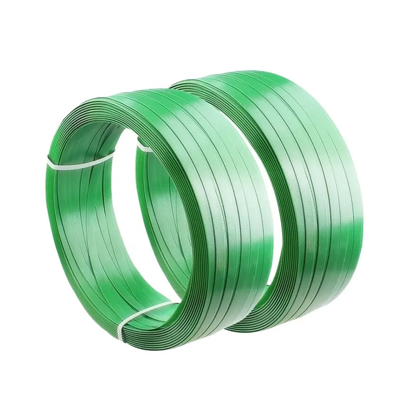 Storage Standard Heavy Duty Packaging Strapping Banding Roll - Green Polyester Pet Industrial-Grade, 1000' x 5/8 x 0.035 Pallet Strap Coil - 1400
