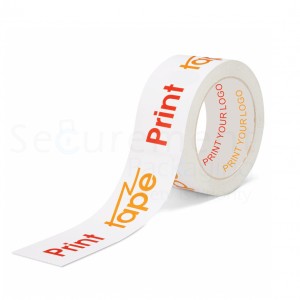 Custom Printed Tape Roll Box Packing Shipping Bopp Tape with Logo