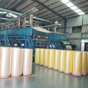 Teip Super Clear Jumbo Rolls Factory a’ pacadh teip adhesive luingearachd