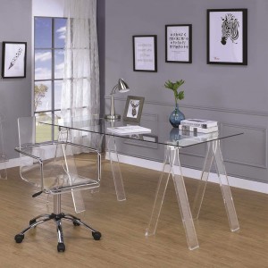 Acrylic Office Desk Modern Executive Furniture