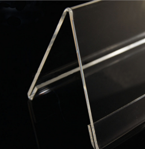 Transparent Cube Acrylic Display Stand
