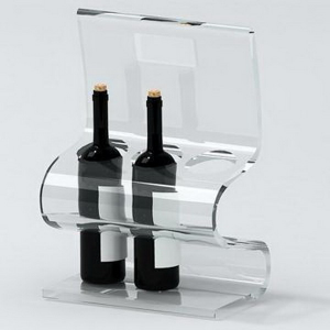 High Quality Acrylic Wine Display rack