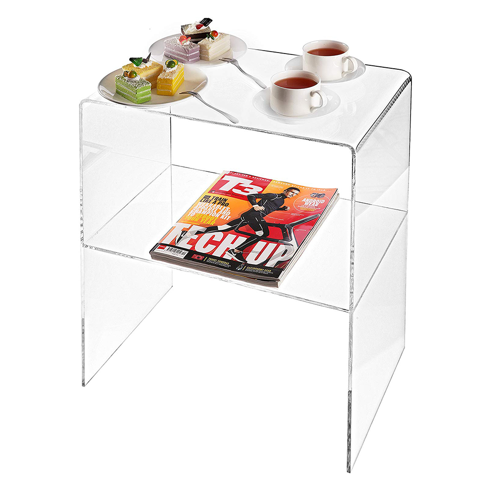 Customized Clear Furniture Acrylic Coffee Table For Home Use1