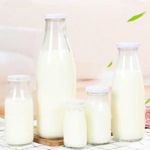 Factory Produced Wholesale Packaging Glass Water/Milk Bottle