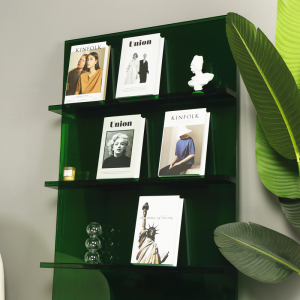 Modern acrylic wall plexiglass book shelves