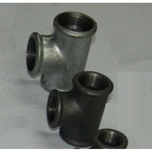 Factory Supply Pvc Square Mounting Flange - Beaded Type Malleable Iron Pipe Fittings Tee  – Zifeng detail pictures