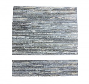 Natural slate charcoal gery cultured stone  for wall decoration