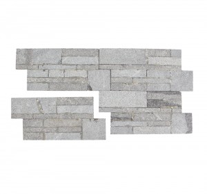 Natural stone gray black pitted mushroom culture stone