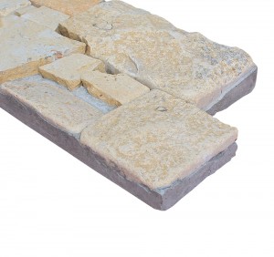 Natural Yellowstone limestone cement culture stone