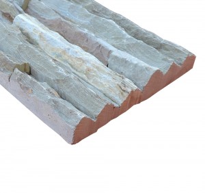 Rust color natural water culture stone