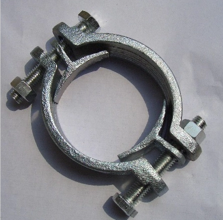 Malleable Iron Double Bolts Hose Clamps
