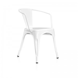 Professional Design Kitchen Table - Garden wedding metal stackable chair/Dining Chair/Outdoor Chair/Bar Chair/Armrest Chair/Iron Chair XRB-2001-A – Zifeng