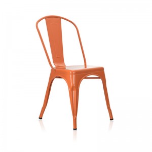 OEM Factory for Beach Chair - Hot Selling Best Price European Stackable Metal chair/outdoor metal chair/Popular Metal Leisure Dining Chair /Bar Chair XRB-2003-A – Zifeng