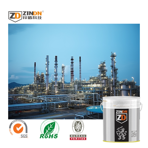 ZINDN Coatings China Manufacturer silicone high-temperature resistant coating ZD8580