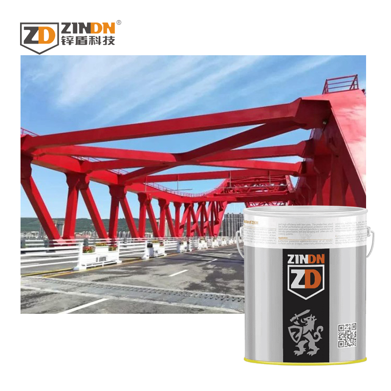 ZINDN Coatings China Manufacturer Waterborne Cold Galvanizing Compound ZD96-6
