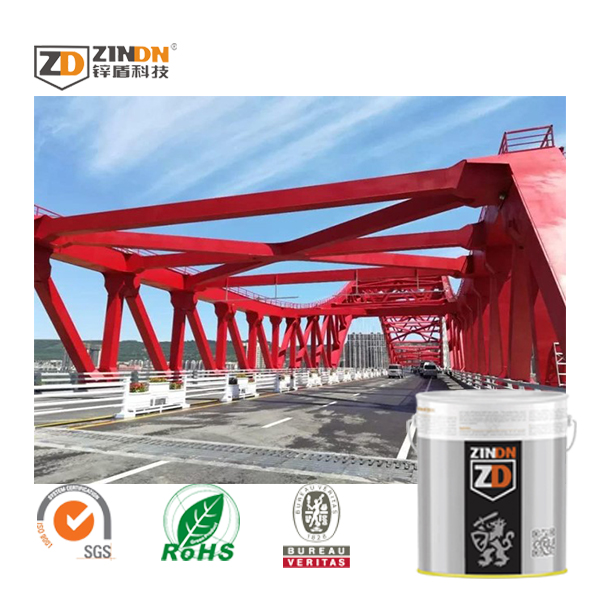 ZINDN Coatings China Manufacturer Waterbrone Epoxy Zinc-rich Primer Paint ZD6075