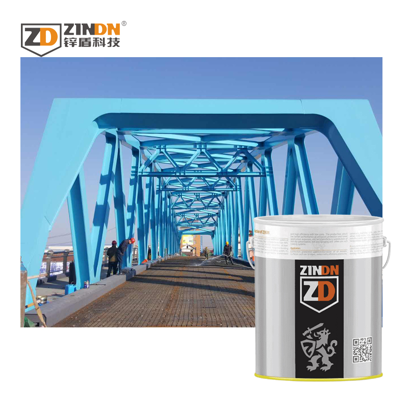 ZINDN Coatings China Manufacturer Quick-dry Type Cold Galvanizing Compound ZD96-3