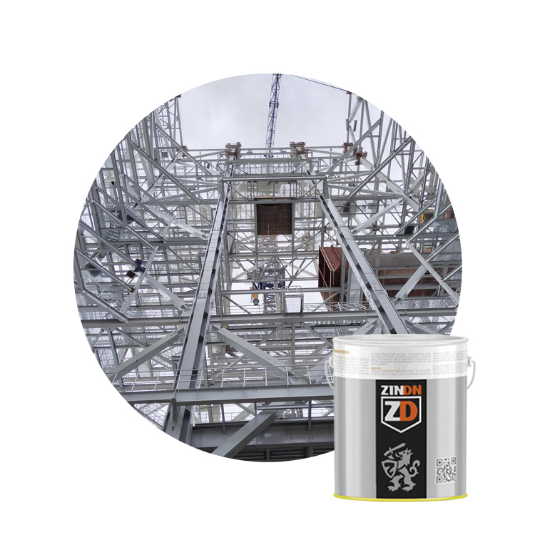 ZINDN Coatings China Manufacturer Epoxy Micaceous Iron Intermediate Paint ZH53-61