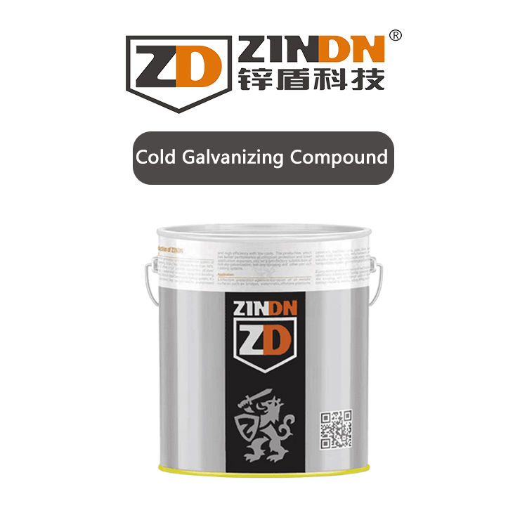 ZINDN Coatings China Manufacturer Quick-dry Type Cold Galvanizing Compound ZD96-3