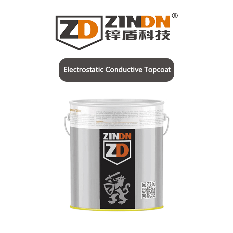 ZINDN Coatings epoxy resin light color conductive mica water-based oil-resistant electrostatic conductive topcoat ZDW6810