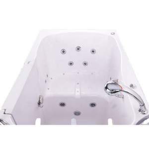 Zink Adults Skin Spa Machine Walk-In Tub Shower Combo With Seat
