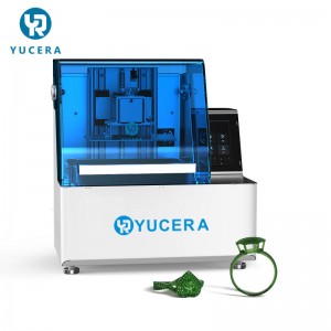 Нова технология Зъбни протези от смола Yucera 3d принтери Стоматологично оборудване Печат на протези