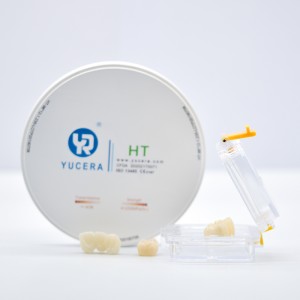 Стоматологические изделия Блок циркония HT для использования в стоматологической лаборатории для мостов Открытая система CAD CAM Высокое качество
