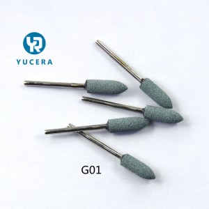Yucera’s factory specializing in the production of zirconia, dental laboratory ceramic grinding heads for zirconia 100 per box