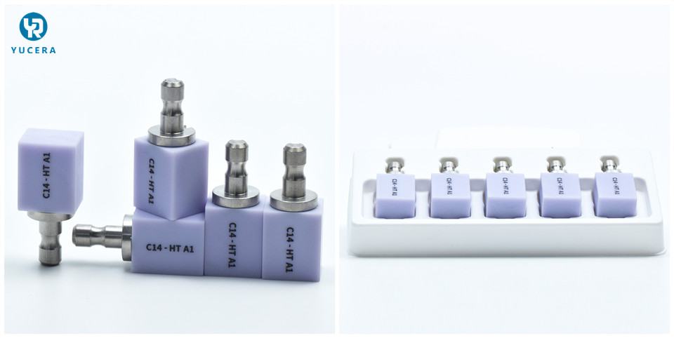 B40/C14/I12 LT HT Translucent Dental Glass Ceramic Zirconia Blocks Emax Lithium Disilicate Blocks Featured Image