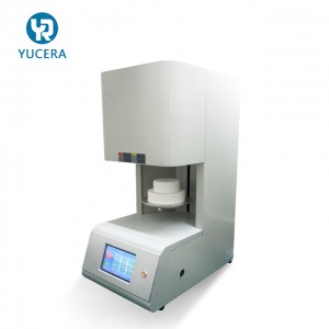 Tandheelkundige laboratoriumtoerusting Yucera Hoë Temperatuur Zirconia Sintering Oond