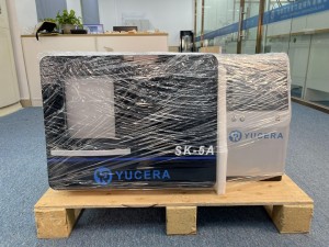 डेंटल लॅब वापरा SK-5A 5axis मिलिंग मशीन ड्राय मिलिंग CADCAM मशीन