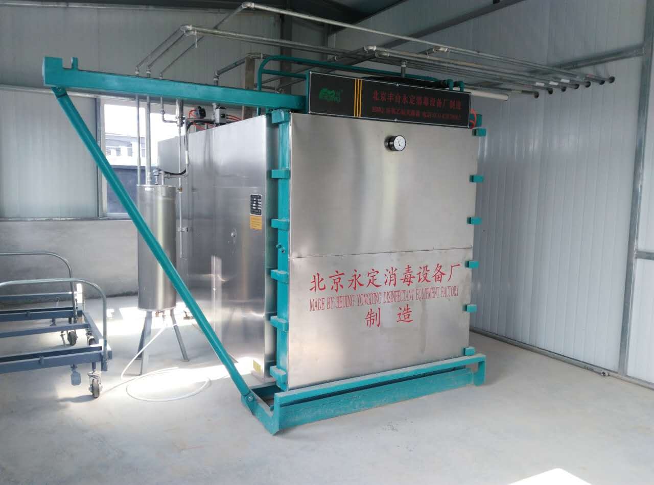 Factory Sales-Class 2- GE Series EO Sterilization for disposable sheets-3m3