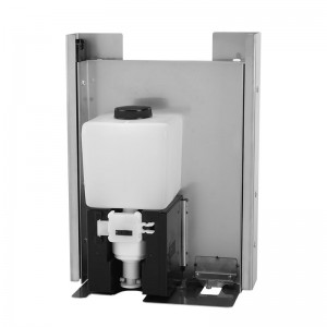 FG1001S Soap Dispenser Install behind the mirror