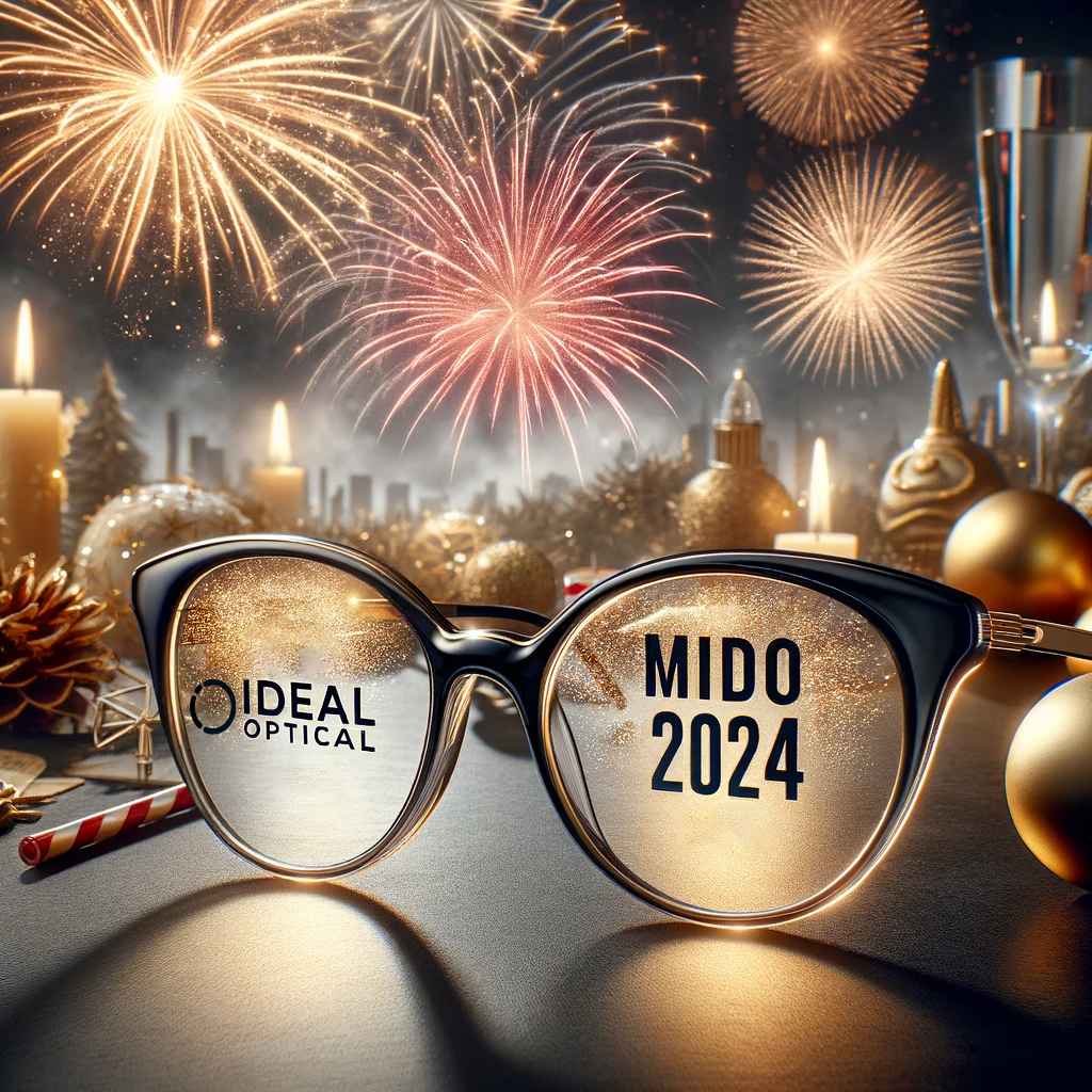 IDEAL OPTICAL Naujuosius metus švenčia entuziastingai ir pristato savo demonstraciją MIDO 2024