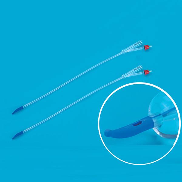 Reliable Supplier Catheter Integrated Balloon - 2 Way Silicone Foley Catheter with Tiemann Tip – Kangyuan