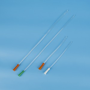 Disposable PVC Nelaton Catheter CE FDA MDR ISO