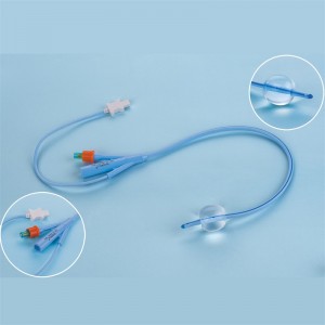 Discount Price Catheter Unibal - Silicone Urinary Foley Catheter with Temperature Sensor Probe Round Tipped for Temperature Monitoring Urethral Use – Kangyuan