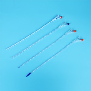 Wholesale Dealers of Pvc Nelaton Catheter - Silicone Urinary Catheter with Unibal Integrated Flat Balloon Tiemann Tip, Open Tip, Round Tip, 2 Way Uretheral or Suprapubic Use China Factory Integral...