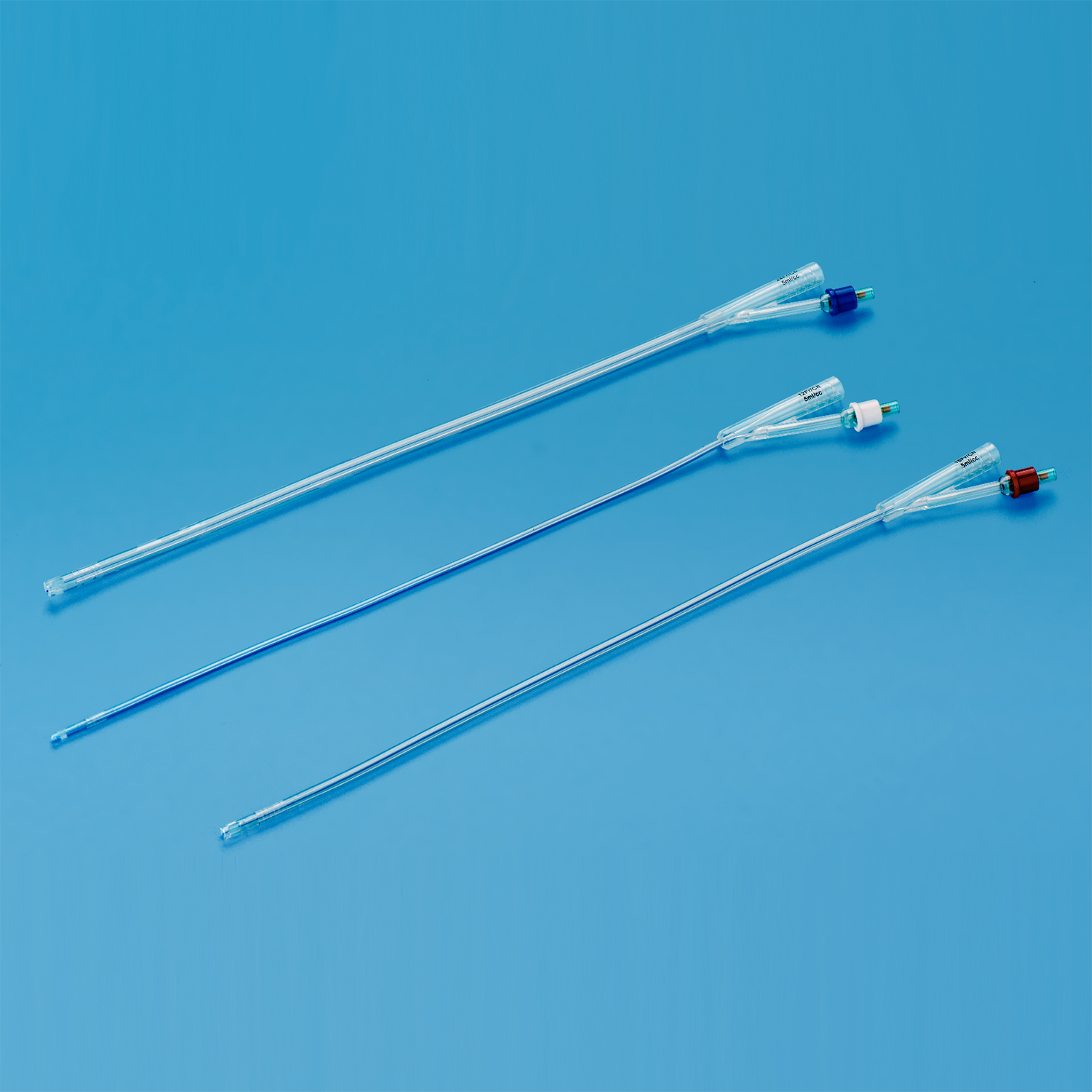 Tanan nga Silicone Urinary Foley Catheter 2 Way para sa Single Use Standard Balloon Urethral Suprapubic Use