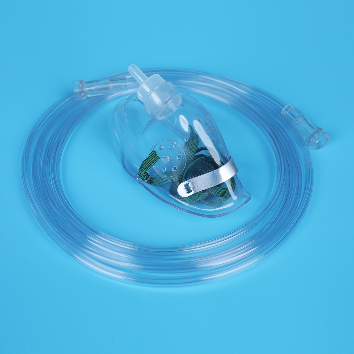 PVC Oxygen Mask for Single Use China Manufacturer Medical Supplies Medical Oxygen Mask Portable