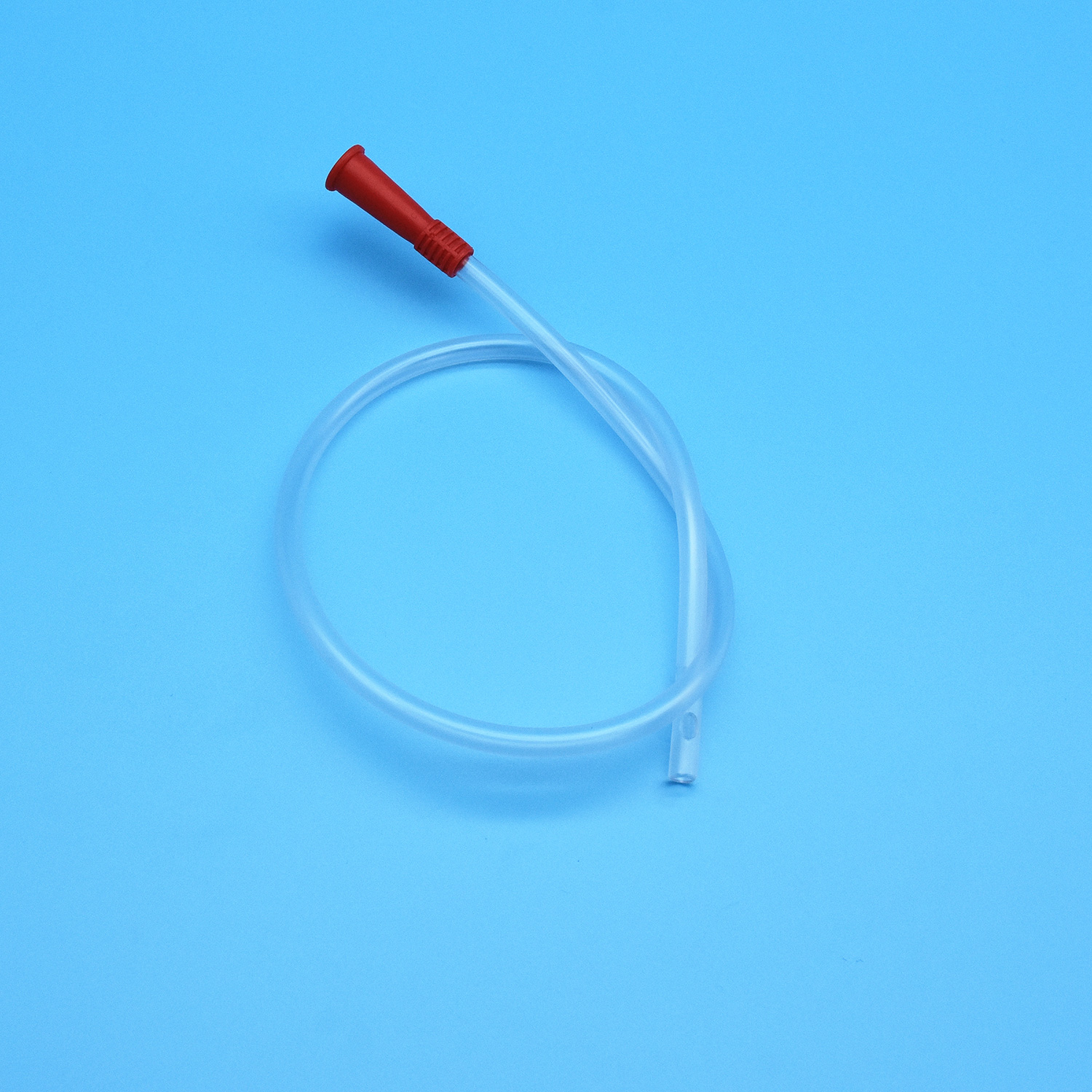 Disposable Medical Device alang sa Respiratory Therapy Oxygen Delivery PVC Factory ISO Suction Catheter Supplier Single Use