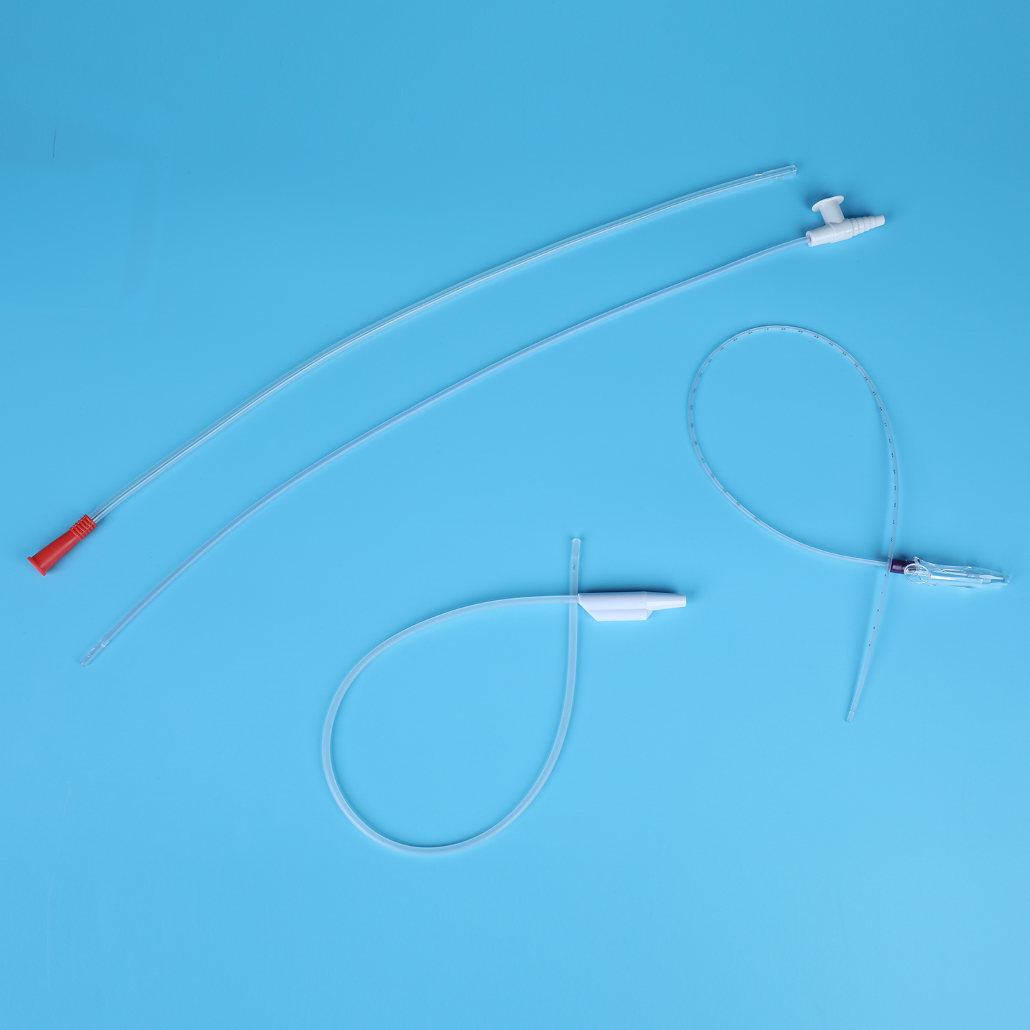 CE Suction System Catheter Medical Device for Respiratory Treatment Oxygen PVC Factory