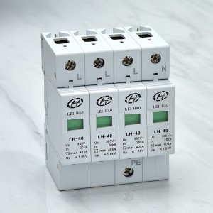 Low voltage Surge Protector Device  lightning protection system 18mm OBO Structure