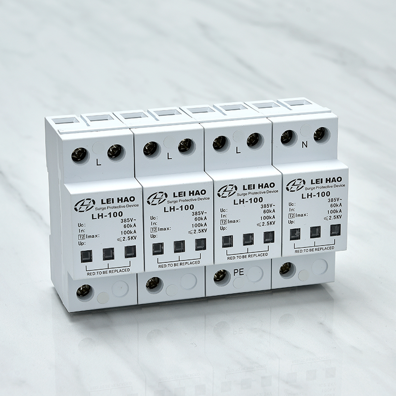 Special Design for Spd Single Phase - 36 Sidall Structure Voltage switching type ac lightning surge protector（8/20μs） – Leihao