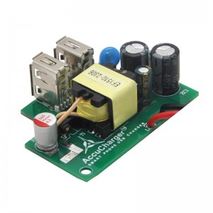 Custom Mobile phone Wall Gan Charger 5v 2.4a Charging Module USB Charger Board PCB