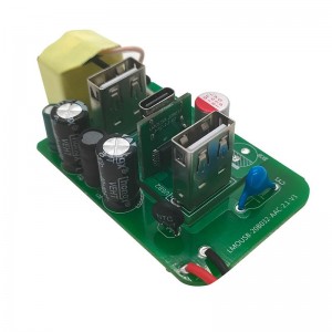 Multi-Port 20W USBA and 18W USBC Mobile Charger PCB Board