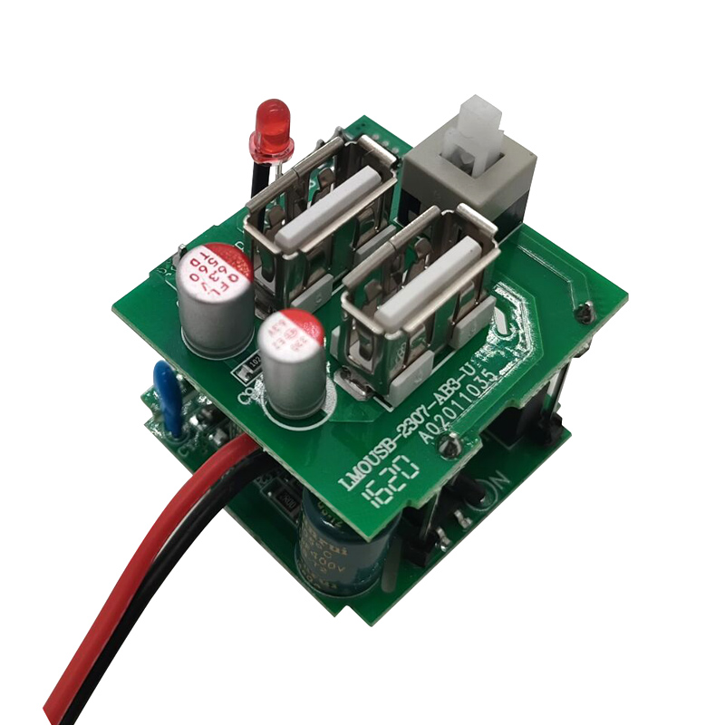 OEM High Quality 5v Charging Module Suppliers –  2 USB Power Supply 5v 2a Mobile Charger PCB Circuit Board – LMO